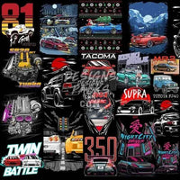 Load image into Gallery viewer, 53 JDM Cars Designs Bundle PNG pack 4
