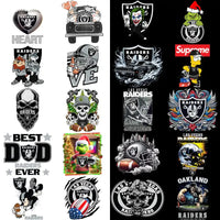 Load image into Gallery viewer, 54 Las Vegas Raiders V1 Football Designs Bundle PNG
