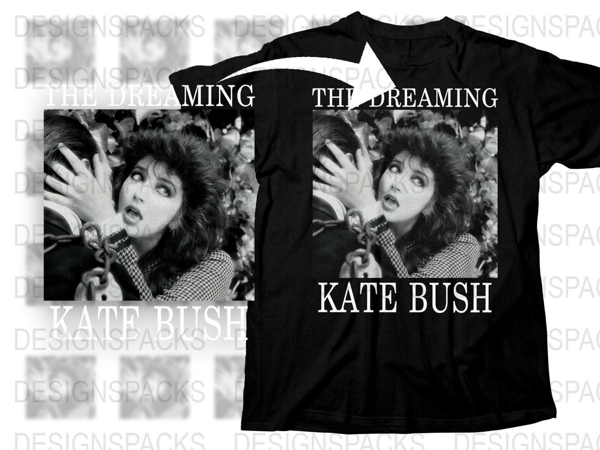 Kate Bush Dreaming Vintage Graphic T-Shirt, Classic Music Tee, Retro Band Shirt, 80s Rock Fashion, Unisex Clothing Gift