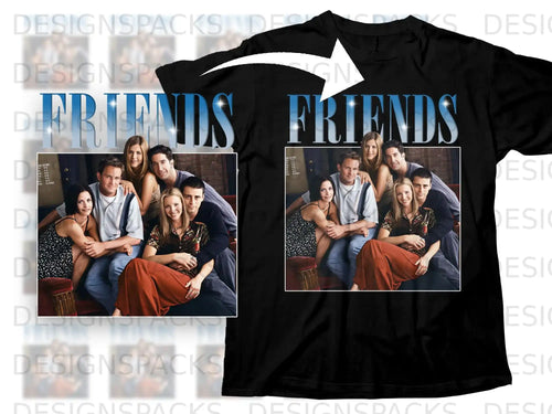 Black t-shirt featuring the 