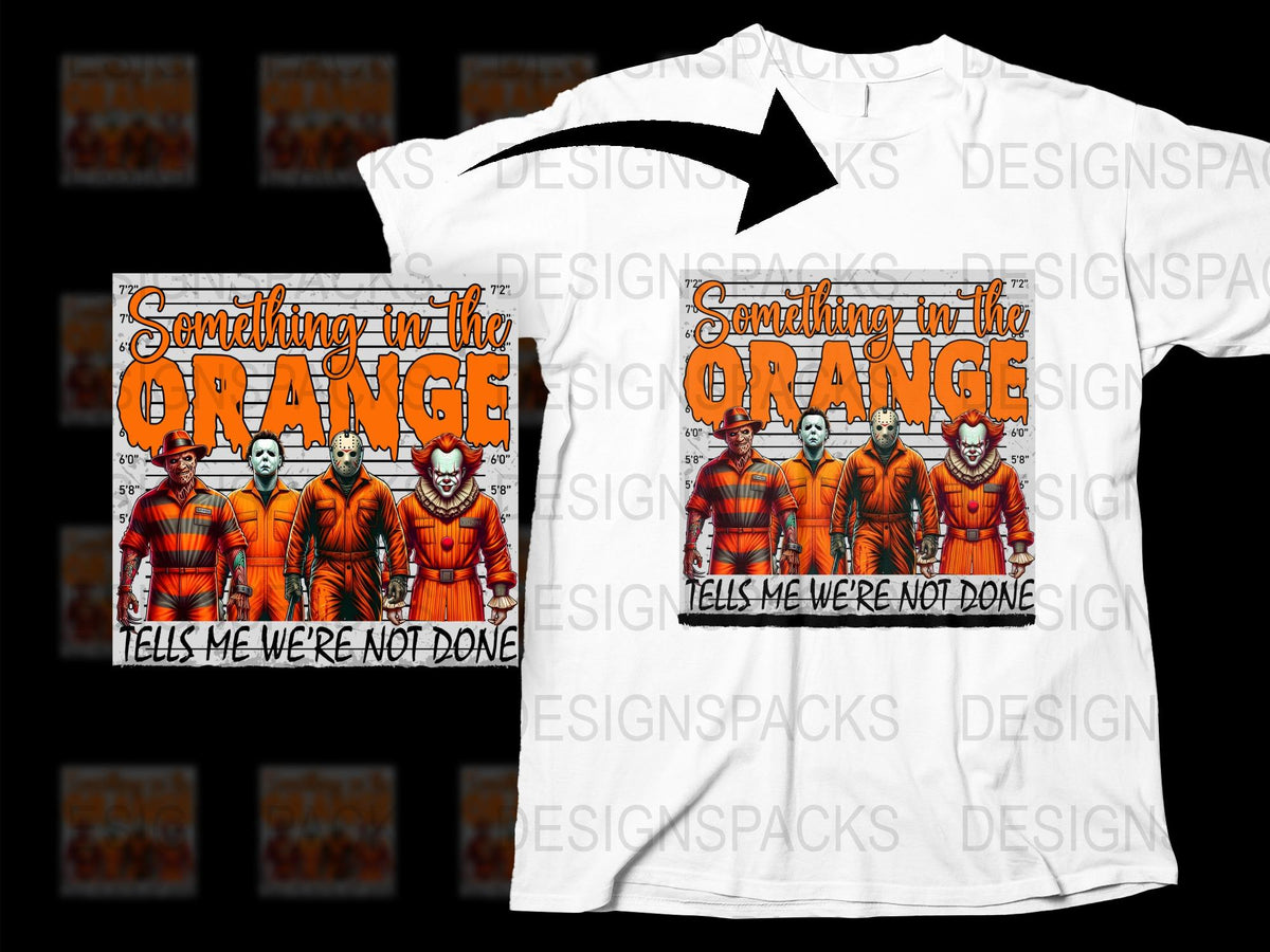 Prison Themed T-Shirt, Graphic Tee with Orange Uniform Design, Funny Quote, Unisex Shirt