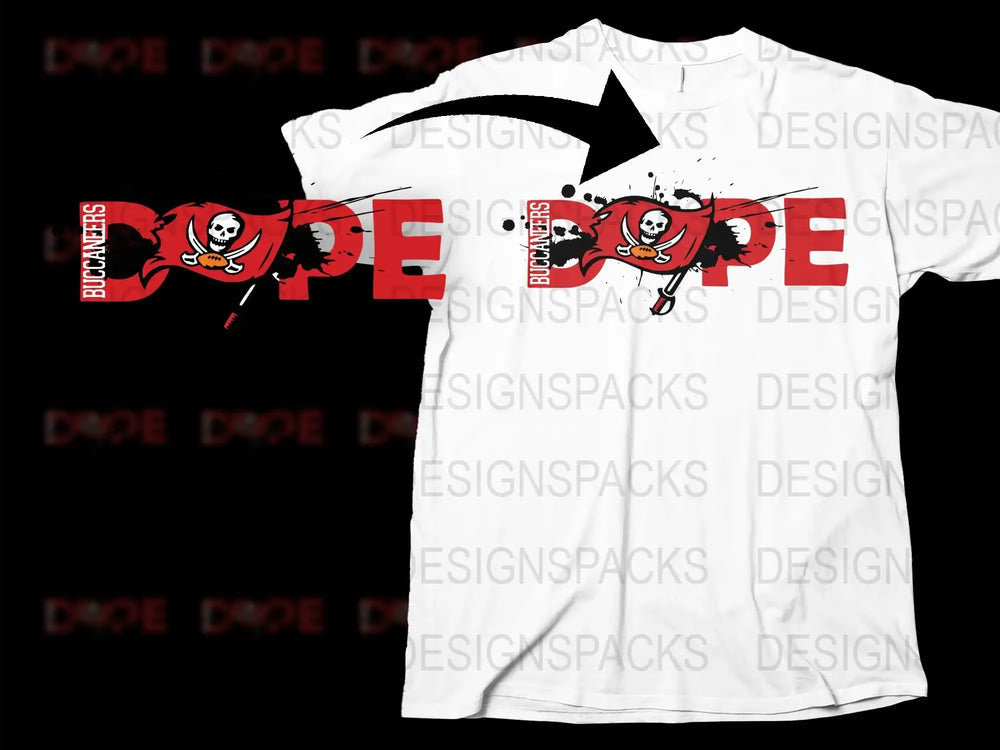 Pirate Skull Graphic T-Shirt, Red and White Bold Design, Trendy Streetwear Style Tee, Unique Urban Fashion, Unisex Fit