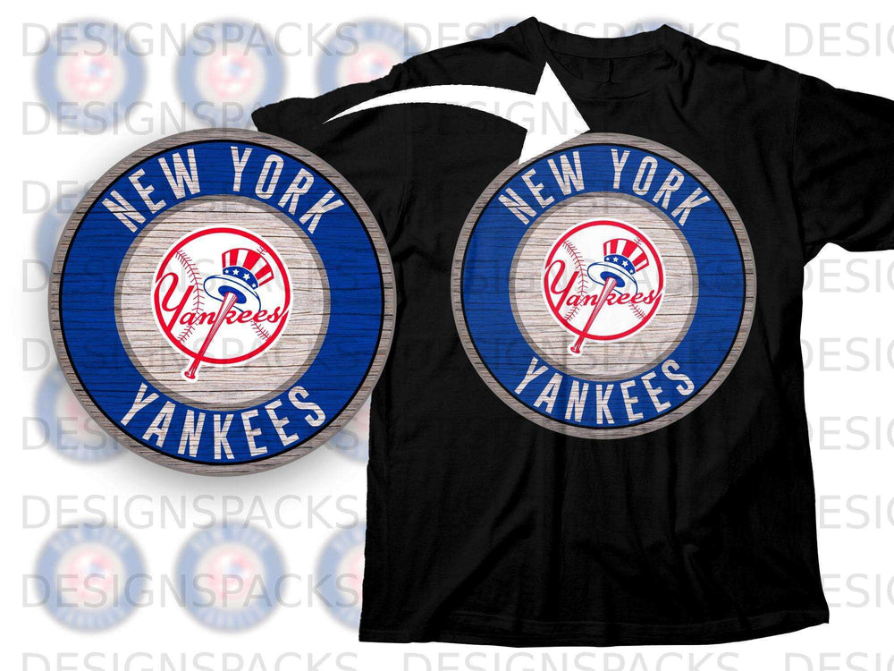 New York Yankees Baseball Team Logo T-Shirt