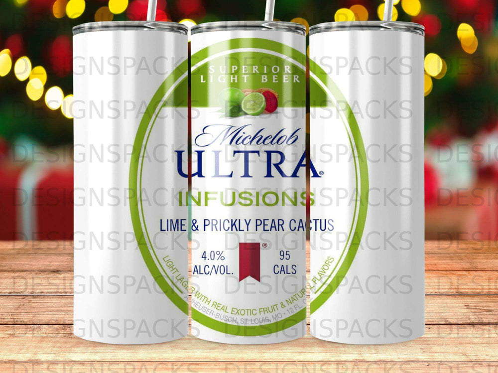 Michelob Ultra Lime & Prickly Pear Cactus with 4.0% ABV and 95 calories.