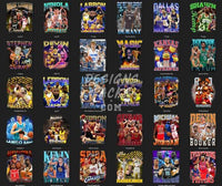 Load image into Gallery viewer, 54 Basketball Bootleg Designs Bundle Png
