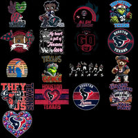 Load image into Gallery viewer, 54 Houston Texans V3 Football Designs Bundle PNG
