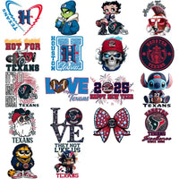 Load image into Gallery viewer, 54 Houston Texans V4 Football Designs Bundle PNG
