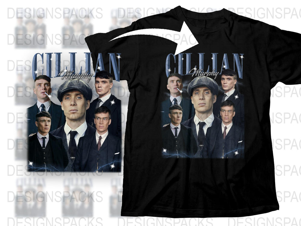 Celebrity Graphic T-Shirt, Vintage Style Movie Star Collage, Classic Film Actor Print, Unisex Black Tee, Unique Gift Idea