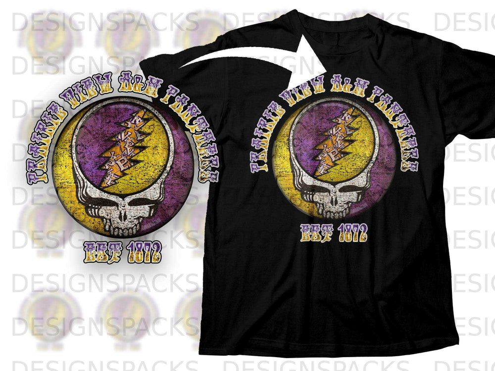 Prairie View AM Panthers Skull Tee Est 1872 Shirt