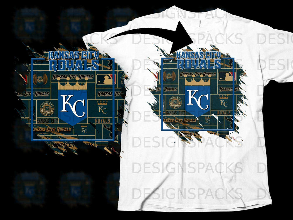 Kansas City Royals Collage Graphic Fan T-shirt