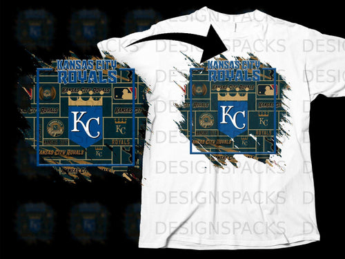 Kansas City Royals Collage Graphic Fan T-shirt