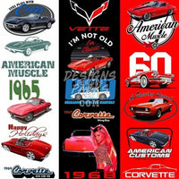 Load image into Gallery viewer, 55 Chevrolet Corvette Designs Bundle PNG designspacks
