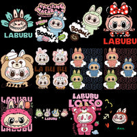 Load image into Gallery viewer, 55 Cartoon LABUBU Designs Bundle PNG
