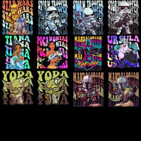 Load image into Gallery viewer, 55 Cartoon Wave Pop culture Designs Bundle PNG
