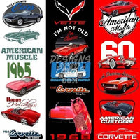 Load image into Gallery viewer, 55 Chevrolet Corvette Designs Bundle PNG
