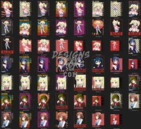 Load image into Gallery viewer, 55 KINMOZA Anime Designs Bundle PNG
