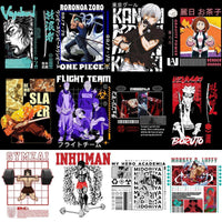 Load image into Gallery viewer, 55 Mixed Anime Best Streetwear Designs Bundle PNG
