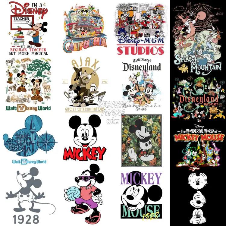 55 Mouse Cartoon Designs Bundle Png