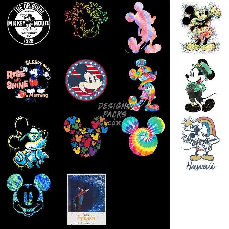 55 Mouse Cartoon Designs Bundle Png