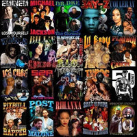Load image into Gallery viewer, 55 Music Hip Hop Designs Bundle PNG
