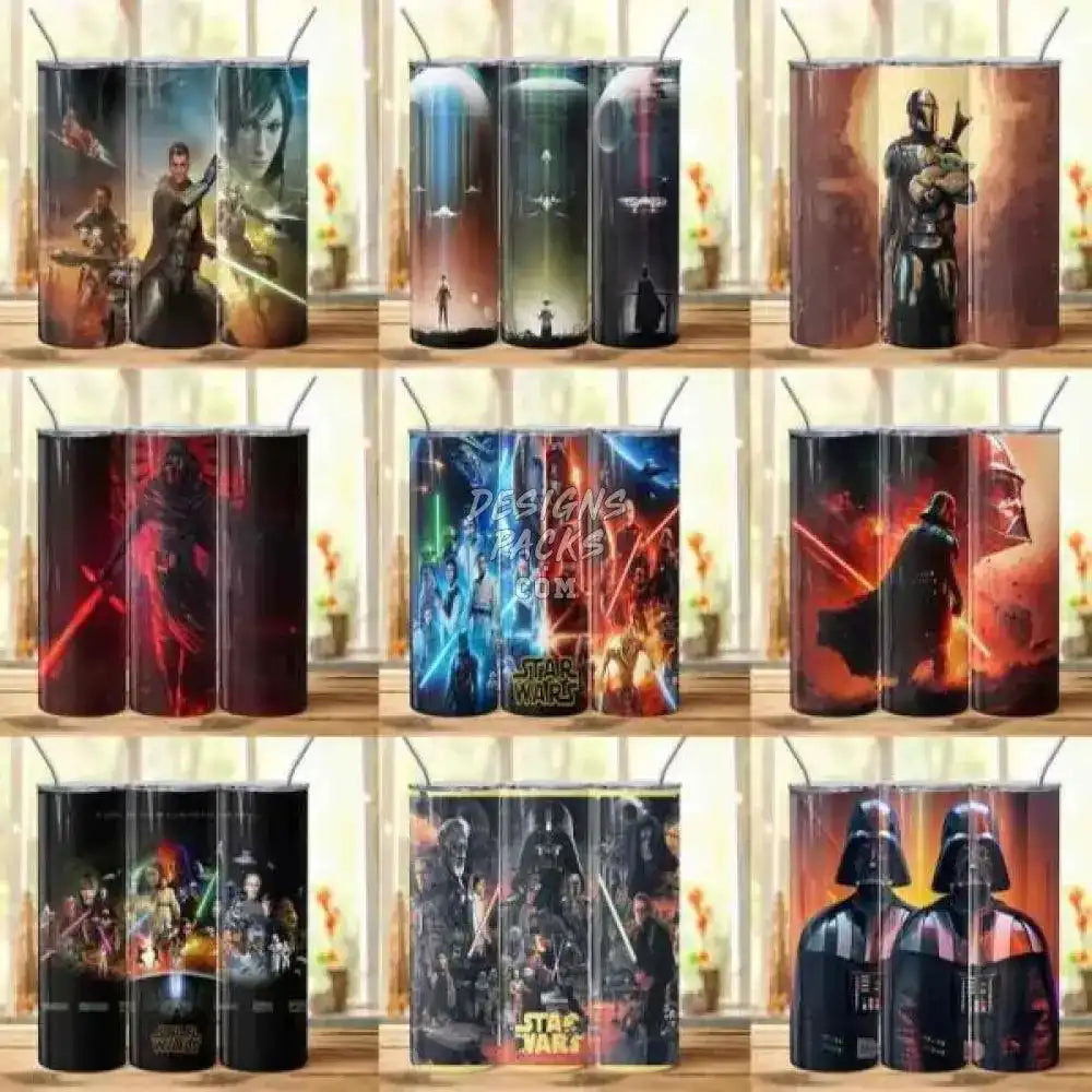 55 Space Series Tumbler Wrap Bundle Png