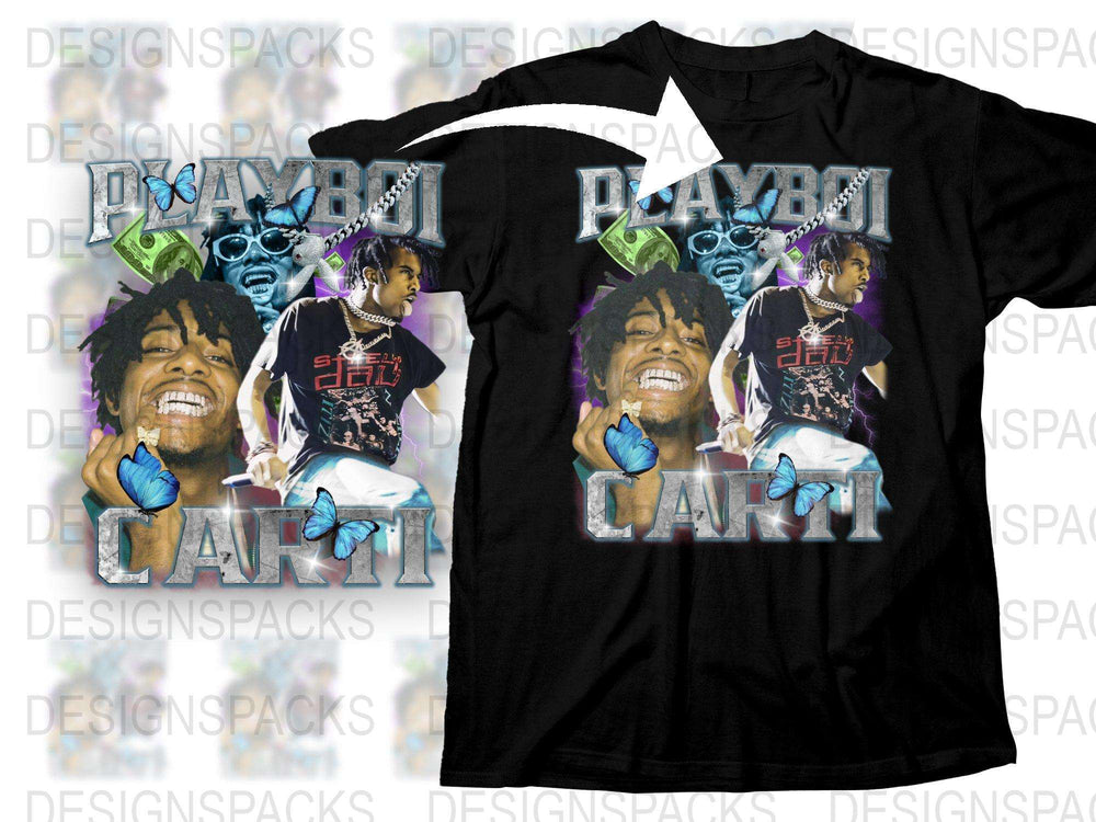 Playboi Carti Graphic T-Shirt, Hip Hop Tee, Urban Streetwear, Music Artist Inspired Apparel, Cool Men's Fashion, Unique Gift Idea