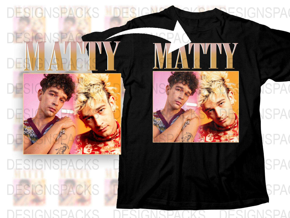 Trendy Graphic T-Shirt with Bold Pop Art Portrait Design, Casual Fashion Tee, Unisex Black Top