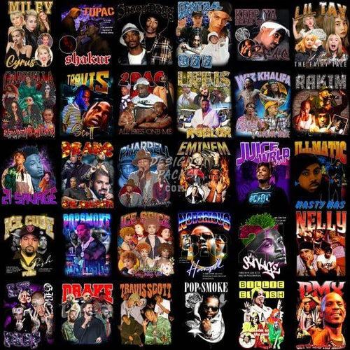56 Music Mix V3 Designs Bundle PNG