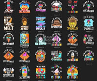Load image into Gallery viewer, 56 Summer Ice Cream Designs Bundle PNG designspacks
