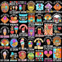 Load image into Gallery viewer, 56 Summer Ice Cream Designs Bundle PNG designspacks
