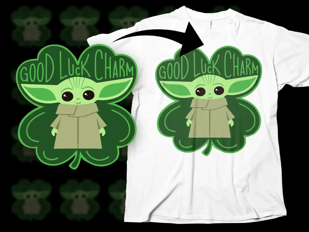 Green Lucky Clover Good Luck Charm Character product type