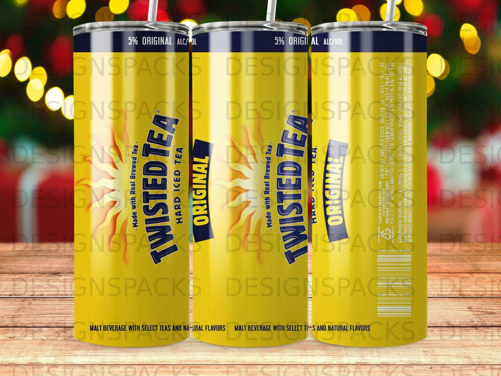 Twisted Tea Original Hard Iced Tea can with 5% alcohol content.
