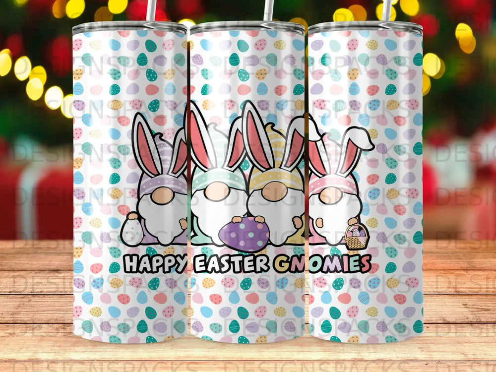 Happy Easter Gnomies Bunny Ears Eggs Tumbler product type