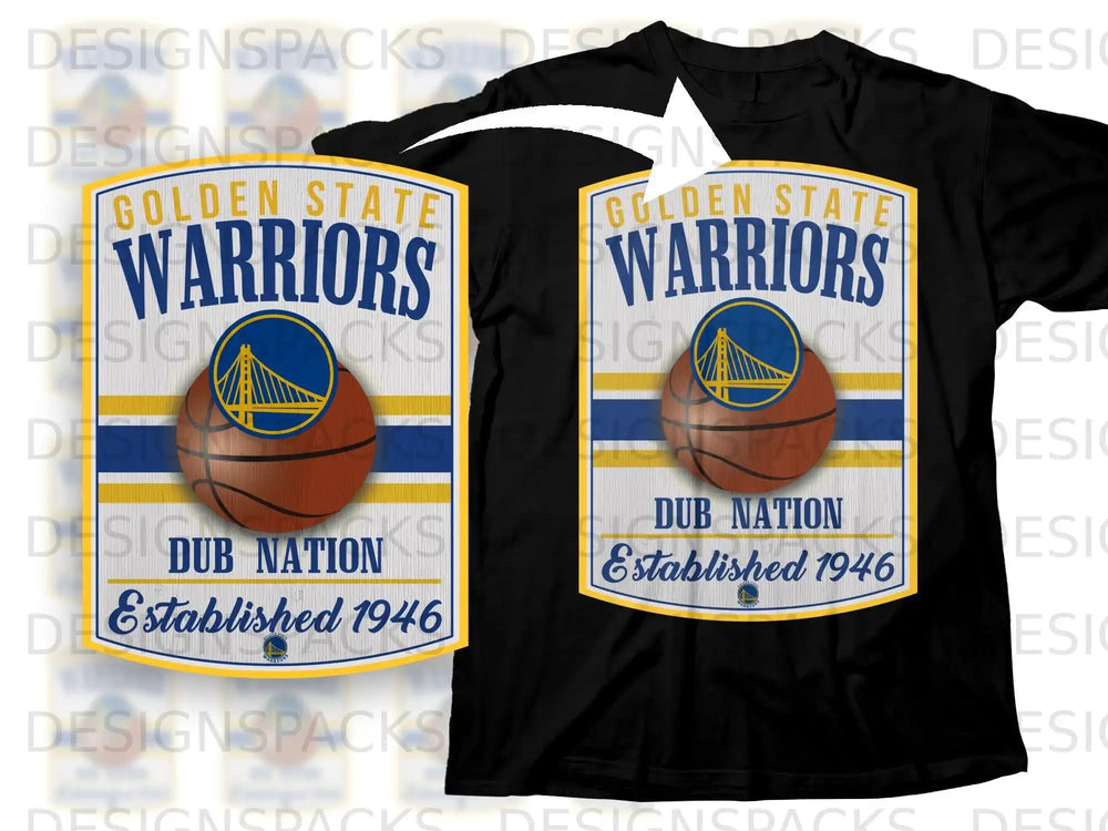 Golden State Warriors Dub Nation Established 1946 T-shirt