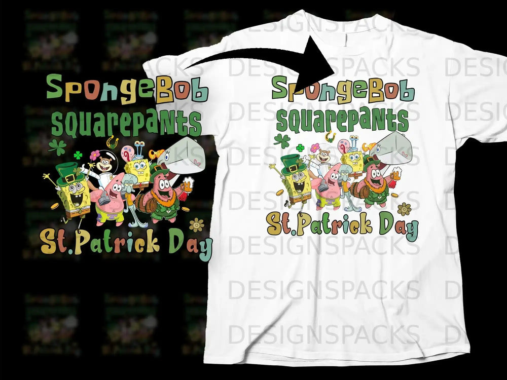 SpongeBob squarepants St. Patrick Day product type