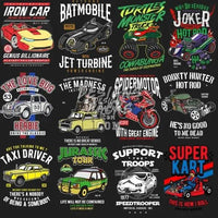 Load image into Gallery viewer, 57 Pop culture Automotive Designs Bundle PNG designspacks
