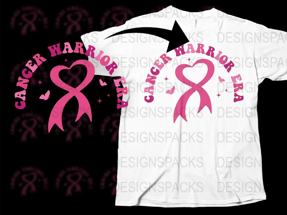 Cancer Warrior T-Shirt, Pink Ribbon Awareness, Support Tee, Unisex Cancer Survivor Gift