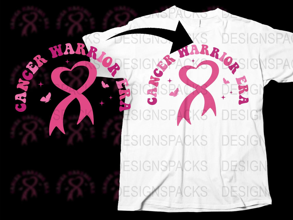 Cancer Warrior T-Shirt, Pink Ribbon Awareness, Support Tee, Unisex Cancer Survivor Gift