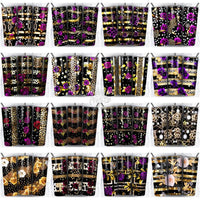 Load image into Gallery viewer, 58 Leopard Glitter Tumbler Wrap Bundle Jpg
