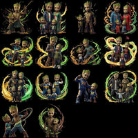 Load image into Gallery viewer, 59 Family Groot Super Heroes Designs Bundle PNG

