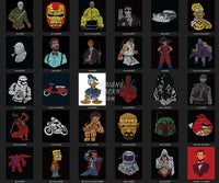 Load image into Gallery viewer, 59 Pop culture Calligraphy Designs Bundle For Posters JPG PDF DESIGNSPACKS
