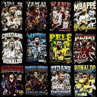 Load image into Gallery viewer, 59 Soccer Players Legends of Football Halftone Bootleg Designs Bundle PNG
