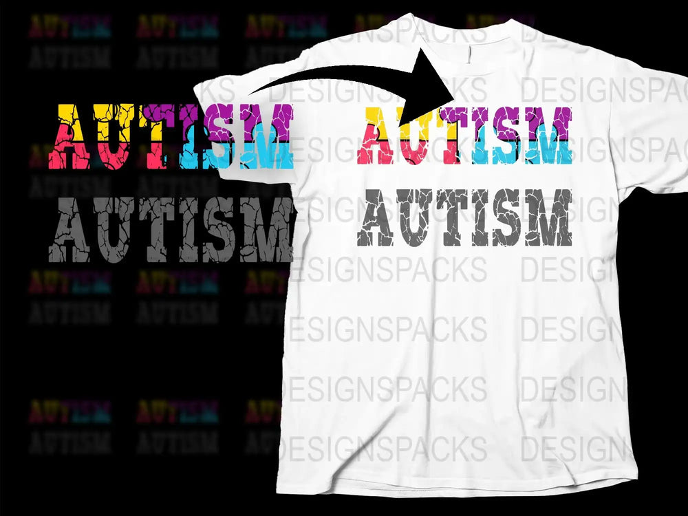 Colorful Autism Awareness T-Shirt, Unisex Adult and Kids Sizes, Supportive Fashion, Bold Design