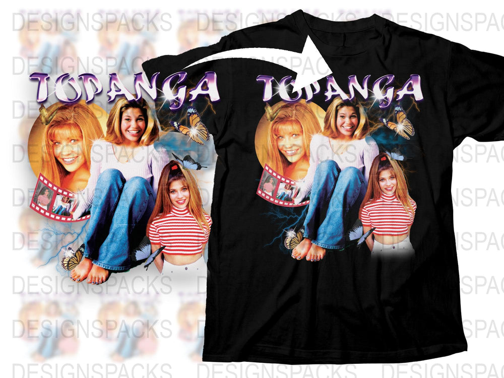 Vintage Topanga Graphic T-Shirt, 90s Nostalgia, Retro TV Show Tee, Classic Sitcom Merch, Unisex Fashion