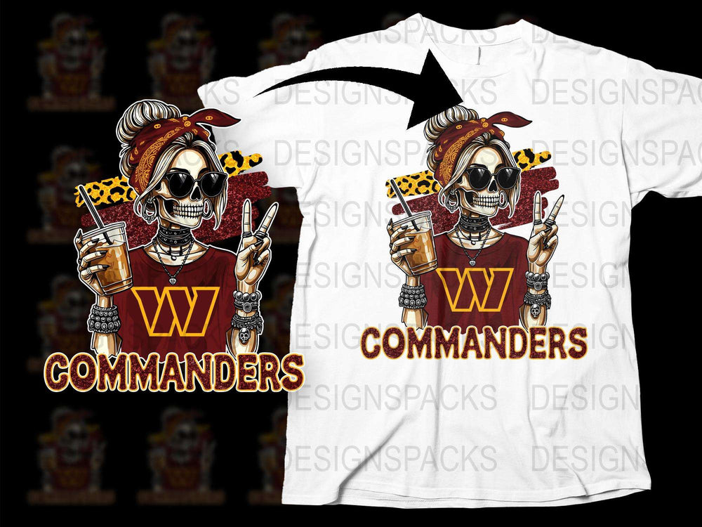 Skeleton Rocker T-Shirt, Unique Hipster Skull Graphic Tee, Vintage Rock Style, Men's Casual Streetwear, Bold Commanders Design Shirt