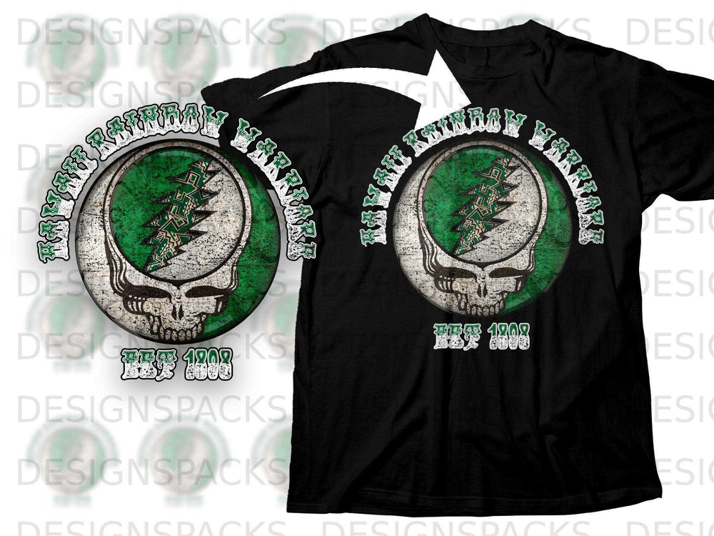 Vintage Raised Rainbow Warrior Est 1969 T-Shirt