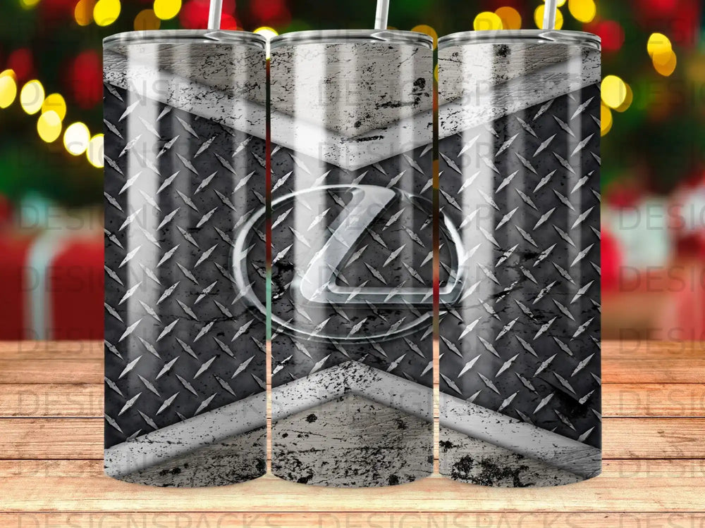 Lexus Logo Diamond Plate Texture Tumbler product type