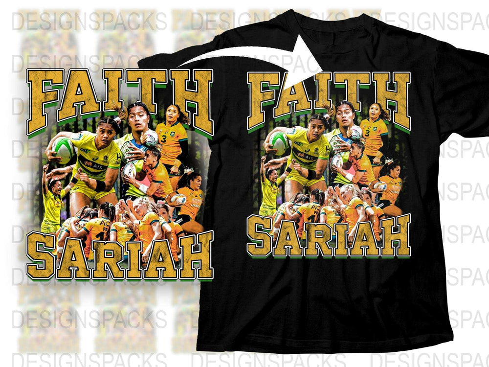 Custom Sports Team T-Shirt, Personalized Rugby Graphic Tee, Athletic Event Shirt, Youth and Adult Sizes Available