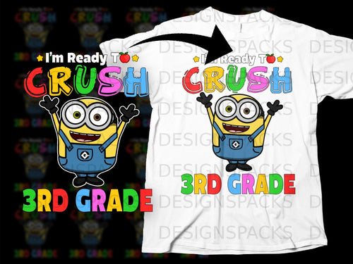 Minion character with 
