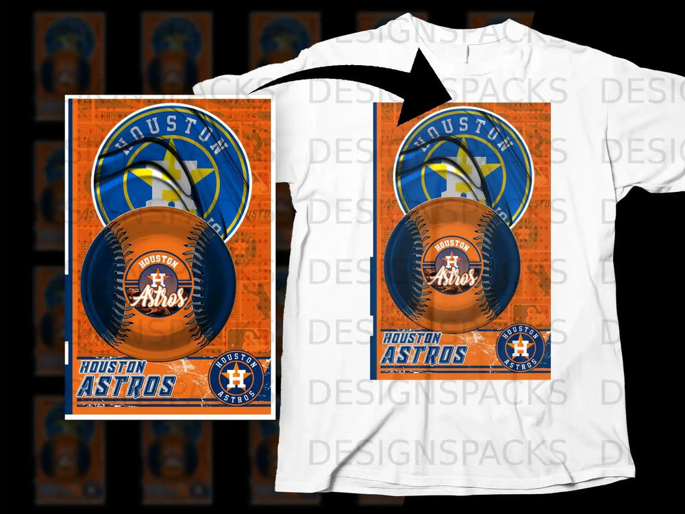 Houston Astros Baseball Team Fan Apparel Shirt